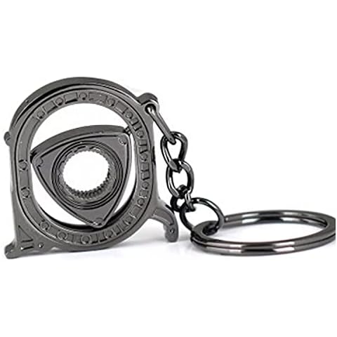 Anvirtue Rotary Engine Model Keychain (Black) Cover