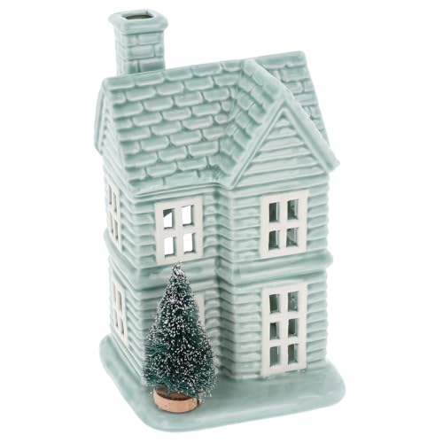 Shudehill Giftware Festive - Portavelas con Techo de Estrella y decoración de árbol de Navidad, tamaño Mediano o Grande (Grande)