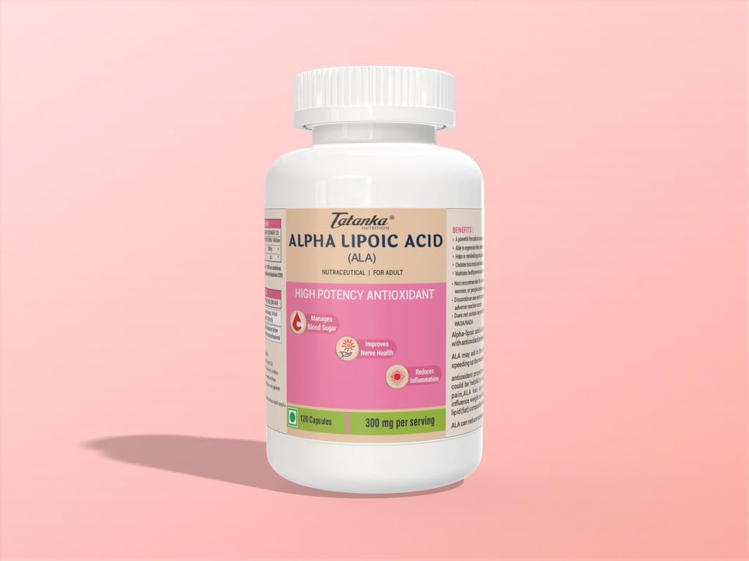 Alpha Lipoic Acid Ala Capsules | Antioxidant Support for Energy & Overall Health| 300mg Per Capsules (120 Capsules)-picture-16