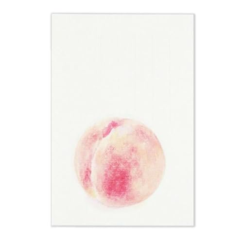 めでたや 和紙 季節のはがき 盛夏 桃 もも 果物 暑中見舞い ハガキ イラスト ポストカード メッセージカード お中元 おしゃれ かわいい 絵葉書 絵はがき