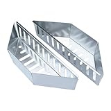Dewireaey Cestello per Carbone da Grill | Set 2 Pezzi Organizzatore Resistente al Calore | Cestello per Fuoco | per Giardino Ed Esterno, BBQ, Barbecue, Campeggio, Picnic E Cottura