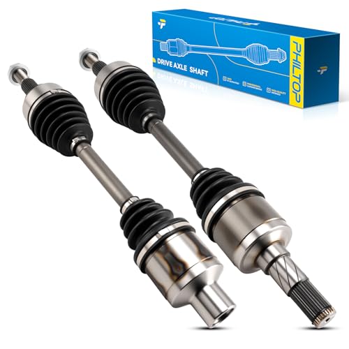PHILTOP Front CV Axle for Jeep Grand Cherokee 2005-2010, Jeep Commander 2006-2010, 66-3417 66-3418 CV Axle Shaft 2 PCS