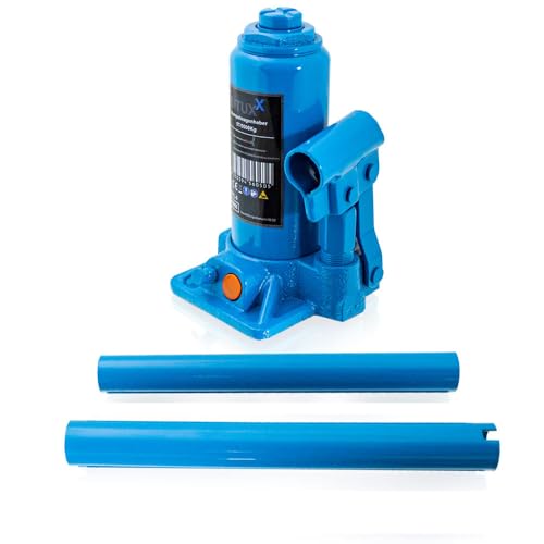 BITUXX Hydraulischer Wagenheber Stempelwagenheber Heber PKW Auto Car Jack bis 5T 5 Tonnen 5000kg