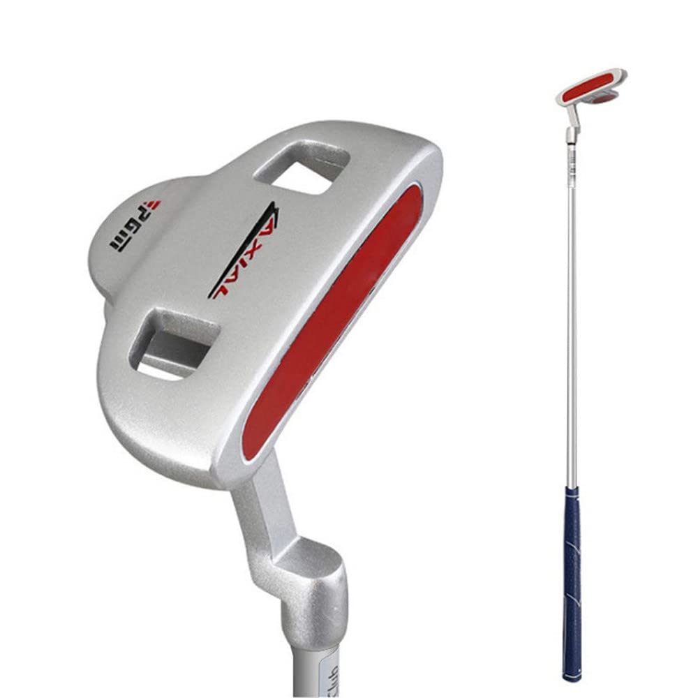 Kids Golf Putter Children Boys Girls Right Handed Golf Club Putter Junior Portable Golf Push Rod for 3-12 Children Sports (age 9-12,red)