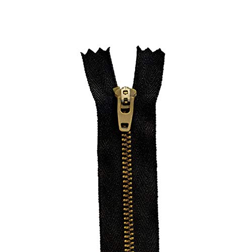 Kgs 4 Inch Metal Zipper #5 | Antique Color | 5 Pcs/Pack #TOP2