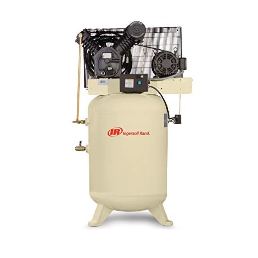 IR Type-30 10 HP Vertical 120-Gallon Compressor