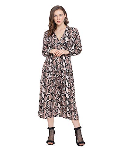 Image of oxolloxo Women Pleated Midi Skirt