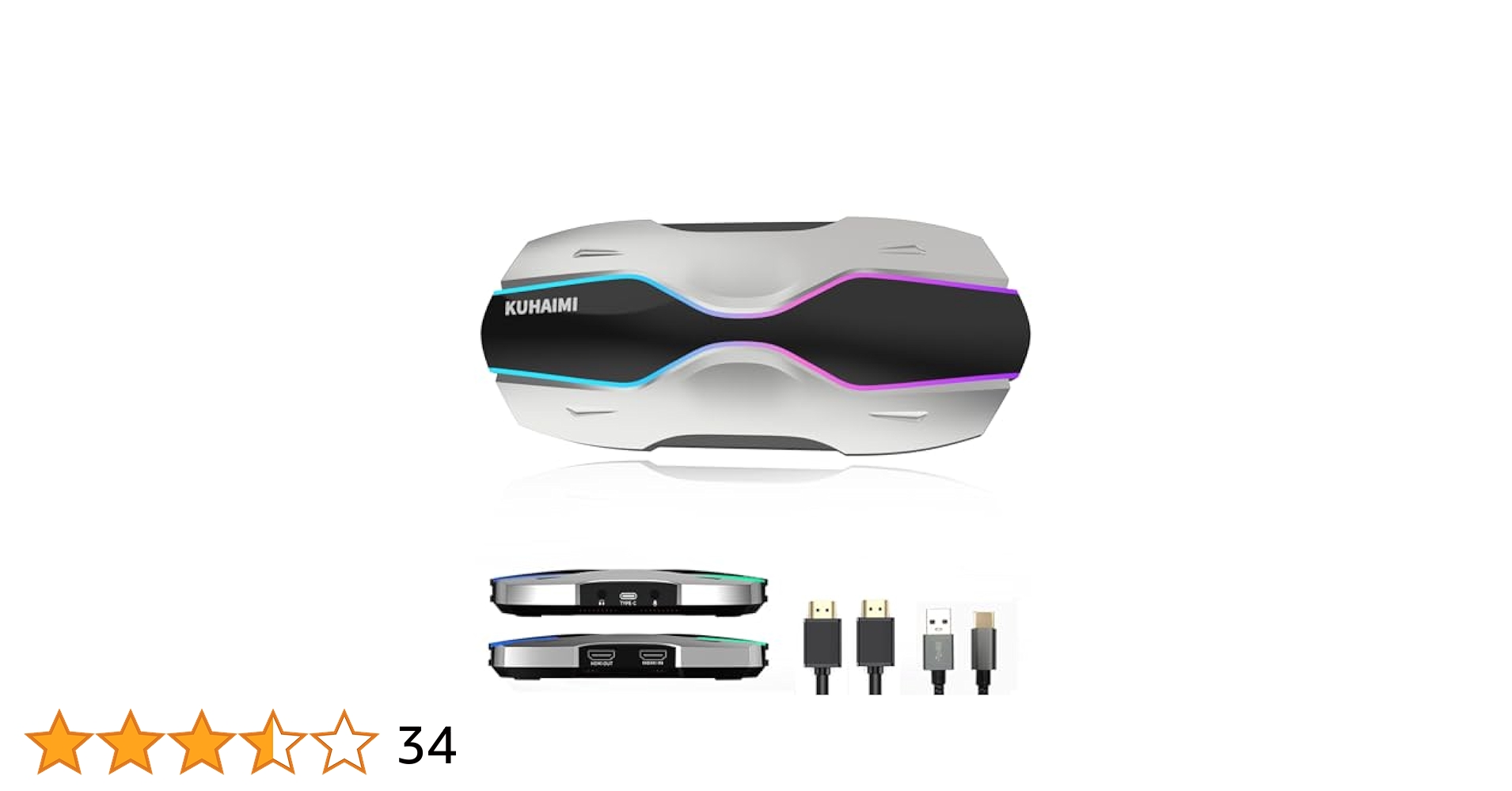 KUHAIMI ビデオキャプチャー Amazon.com: kuhaimi Capture Card, 4K HDMI Video Capture Card