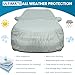 Car Cover for All Weather Hail UV Waterproof Fit 1988 1989 1990 1991 1992 1993 1994 1995 1996 1997 1998 1999 2000 2001 2002 VW Volkswagen Cabriolet - Premier Series (Gray)