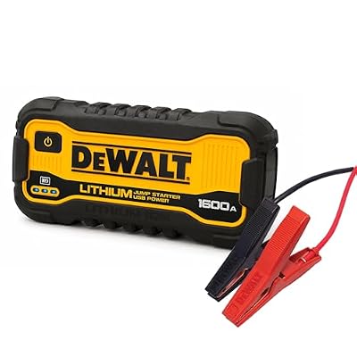 DeWalt DXAELJ16 1600 Peak Amp Jump Starter Battery Booster with USB Power Station