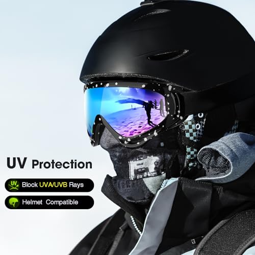 Lunettes de ski et snowboard pour des vacances aux sports d'hiver en famille - 7