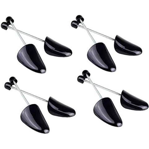 QUUPY Adjustable Plastic Shoe Tree with Spring Cover