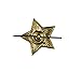 Russian USSR Soviet Red Army Star Hat Pin Cap Badge Kokarda xm.Sm.star
