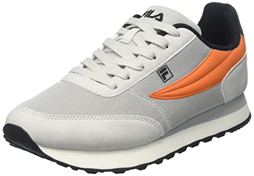 Preisvergleich Produktbild FILA Herren PRATI Sneaker, Nimbus Cloud-Celosia Orange, 44 EU