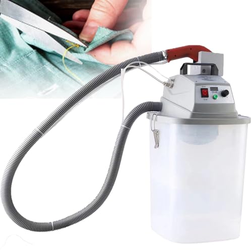Quitapelusas eléctrico, 450 W, máquina recortadora de hilos de tela con cubo de almacenamiento para fábricas de ropa, herramienta eficaz para el cuidado de la ropa, limpieza rápida y eficiente