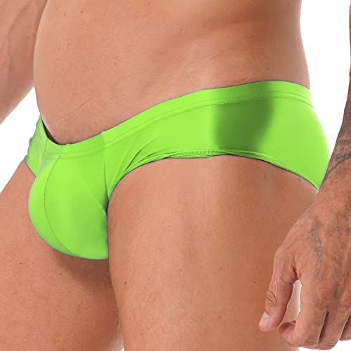 easyforever Men Glossy Shiny Stretch Panties Low Rise Gay Boxer Briefs Underwear Ice Silk Underpants3