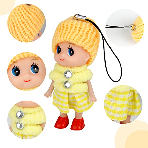 6 muñecas pequeñas de 3 pulgadas miniatura 6