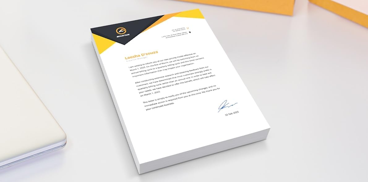 Letterhead Design Graphic Design Trends Current 17 Amazing Letterhead