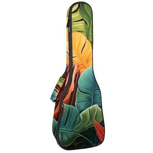 Waterproof Oxford Cloth Ukulele Bag Fairy with Bird and Flower Durable & Stylish Ukulele Case with Storage Tropical Leaves Colorful - Les Beatles, Paul McCartney, John Lennon, RIngo Starr, George Harrison Waterproof Oxford Cloth Ukulele Bag Fairy with Bird and Flower Durable & Stylish Ukulele Case with Storage Tropical Leaves Colorful