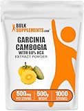 BulkSupplements.com Garcinia Cambogia Extract Powder - 60% HCA, from Garcinia Cambogia Fruit, Herbal Supplement - Gluten Free, 500mg per Serving, 500g (1.1 lbs) (Pack of 1)