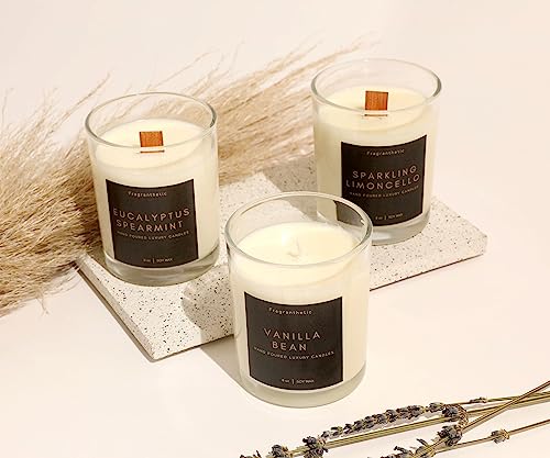 Soy Candle Making Kit For Adults - Luxury Diy Craft Kit With 3 Glass Jars, 3 Custom Scents, Soy Wax, Melting Pot, Accessories Set (Snuffer, Wick Trimmer, Dipper) And More Candle Making Supplies #TOP4