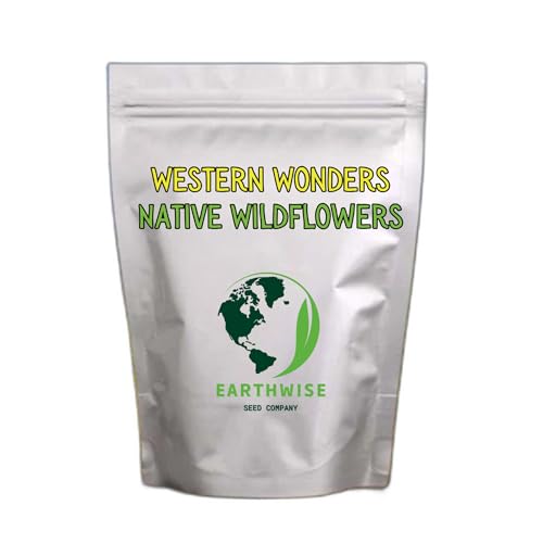 Earthwise Western Wonders Native Wildflower Seed Mix – Pollinator Friendly,