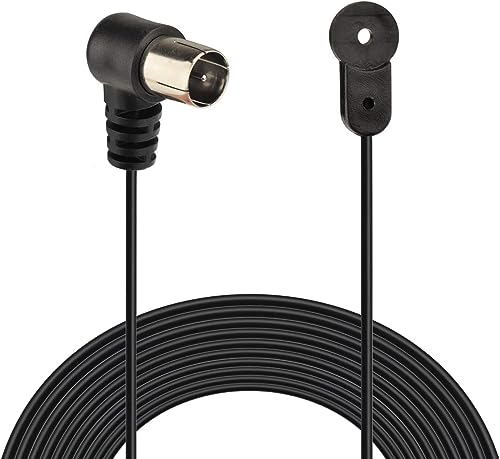 Bingfu FM Antenna 75 Ohm FM Antenna for Pioneer Yamaha Marantz Bose Wave Music System Indoor Digital HD Radio FM Radio Bluetooth Stereo Receiver AV Audio Video Home Theater Receiver