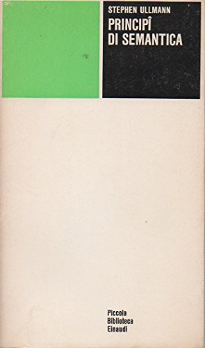  Principi di semantica