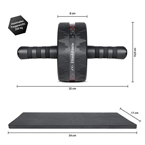 Bauchmuskeltrainer EliteAthlete Bauchroller für effektives Heimtraining
