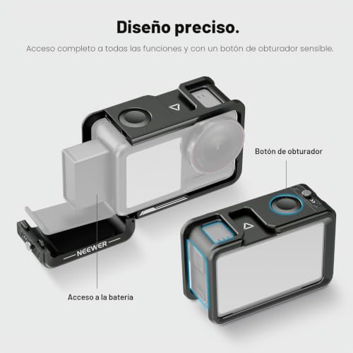 Jaula para Osmo Action 5 Pro que evita caídas y conecta micrófonos 3