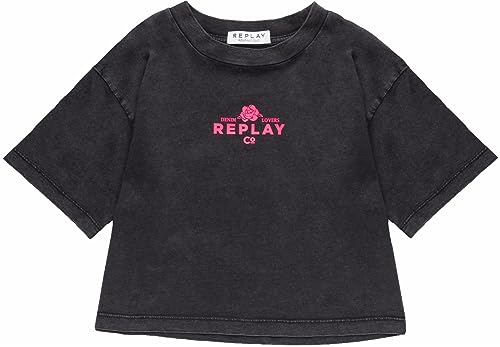 T-shirt Replay fille en coton jersey Sg7515 anti-irritation facile à laver