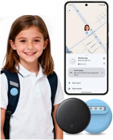 GPS Tracker Alternative for Kids & Seniors, Android Only, Google Find Hub
