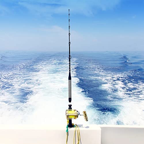 Trolling Reel 2-Speed Fishing Reel Offshore Big Game Deep Saltwater Trolling Fishing Reel For Tuna Sailfish Swordfish (50W-740Yd/100Lbs) #TOP5