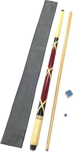 Taco Bilhar/Sinuca Rosca E Sola De Couro Lindíssimo