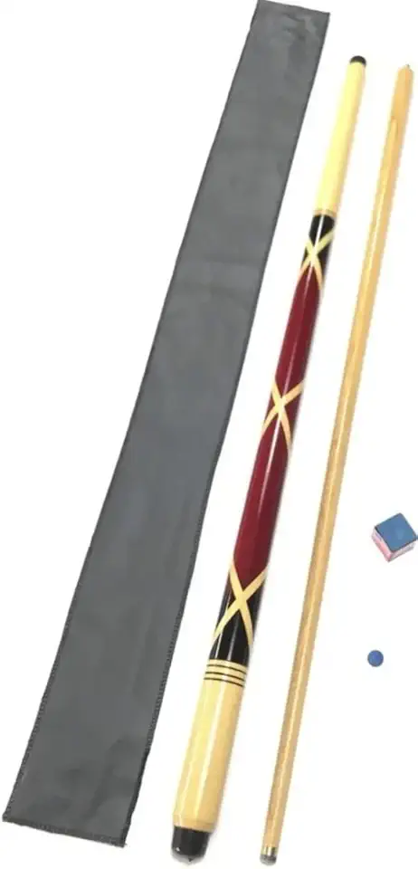 Taco Bilhar/Sinuca Rosca E Sola De Couro Lindíssimo