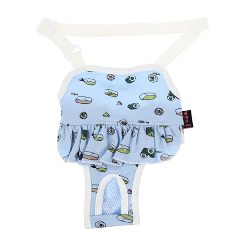 ERINGOGO Pet Dog Leak Diapers for Female Dogs Washable Sanitary Pants for Heat Cycle Incontinence Comfortable Durable Dog Underpants