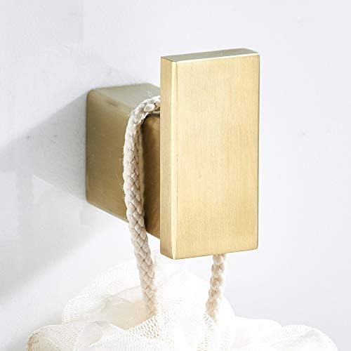 WOMAO Matte Black Towel Hook, Round Hook Bathroom Robe Hook Hanging Coat Hat Hook wall mounted with SUS 304 Stainless