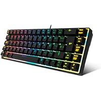 KROM Kalista - Teclado Gaming de Membrana RGB Rainbow, Formato