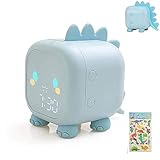❤️Regalo ideal para niños: con este reloj despertador, los niños sabrán que es hora de acostarse o despertarse. El lindo reloj despertador puede ser una decoración perfecta incluso si no es necesario usarlo. Es la primera opción para regalos de cumpleaños y vacaciones para niños.