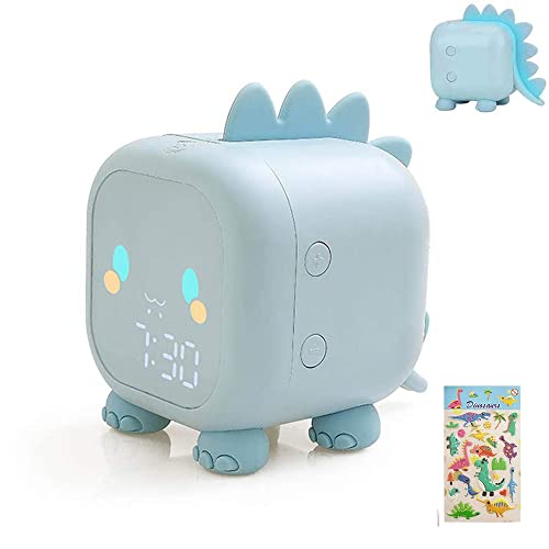 VABOO Despertador Digital, Reloj Despertador Digital para Niños, Luz Despertador Simulación de Amanecer y Atardece Wake up Light, 2 Alarmas, Función Snooze,Despertador Infantil con Luz de Noche Cover