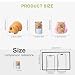 Faunamancy 54 Pcs Mini Capybara Resin Figurines,Miniature Animal Figures,Capybara Cake Topper and Party Decorations,Garden Landscape Accessories,Capybara Gifts (Mini Capybara 54Pcs)