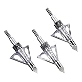 Stryke Impact Fixed Blade Broadhead By Allen, 100 Grain, 3 Pack