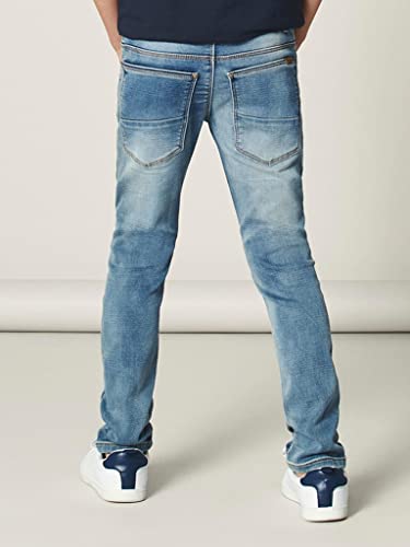 NAME IT Garçon Nkmtheo Dnmthayer Cor1 SWE Noos Pantalons, Bleu Jeans Clair, 140 EU – vue 3