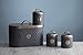 Typhoon Henrik Bread Bin with Copper Lid, 20 x 18.5 x 34 cm, Grey/Copper