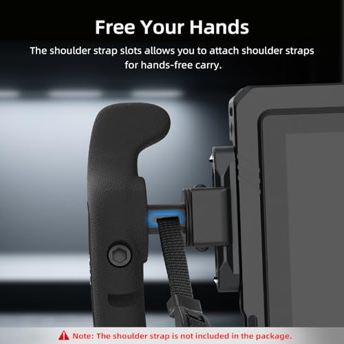 Image of Nitze Side Handle Kit with NATO Clamp, 360 Adjustable NATO Side Handles for Smartphone /iPad /Monitor /Camera Cages - PA32C