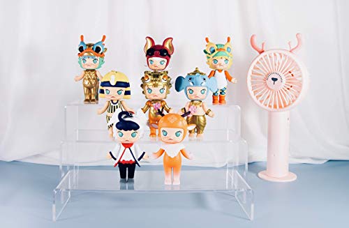 2 Sets Clear Acrylic Display Risers-Cupcake Stand For Dessert Buffet Cake Table Decorations–Showcase Shelf For Figures, Jewelry Display Riser Stands Shelves Fixtures Case(Rectangle Shape) #TOP4