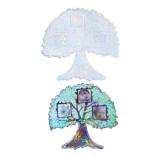 Big Tree Silicone Mold Photo Frame Resin Mold Wall Sticker Epoxy Casting Mould