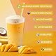 FIT ME Essbare Strohhalme mit Tropische Früchte Geschmack - 25 x Stück - 100% Biologisch Abbaubar - Trinkhalme ohne Allergene