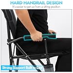 2 Pack Camping Chairs for Adults, 450 LBS Heavy Duty Camp Chair - Image 5