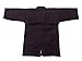 EKENDOCOM single layer indigo blue - 100% cotton all size japanese kendo uniform bottom kendo training 6'1''/185cm/4L#, Navy